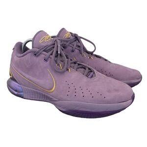 Nike Lebron XXI 21‎ Men's 11 Basketball Shoes Purple Rain Violet FV2345-500 FLAW